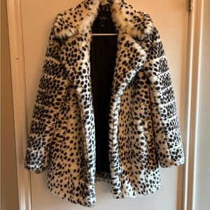 Victoria's Secret Faux Dalmatian Jacket